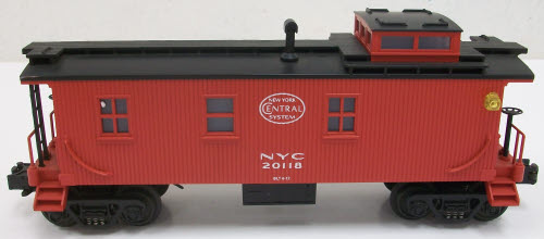 MTH 33-7802 O Gauge New York Central Woodsided Caboose #20118 LN/Box