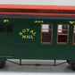 LGB 36815 G Scale WP&Y Royal Mail Passenger Car #202 LN/Box