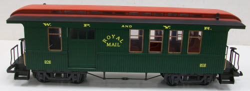 LGB 36815 G Scale WP&Y Royal Mail Passenger Car #202 LN/Box