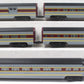 Weaver O Gauge Erie Lackawanna Aluminum 5-Car Passenger Set - 3 Rail LN/Box