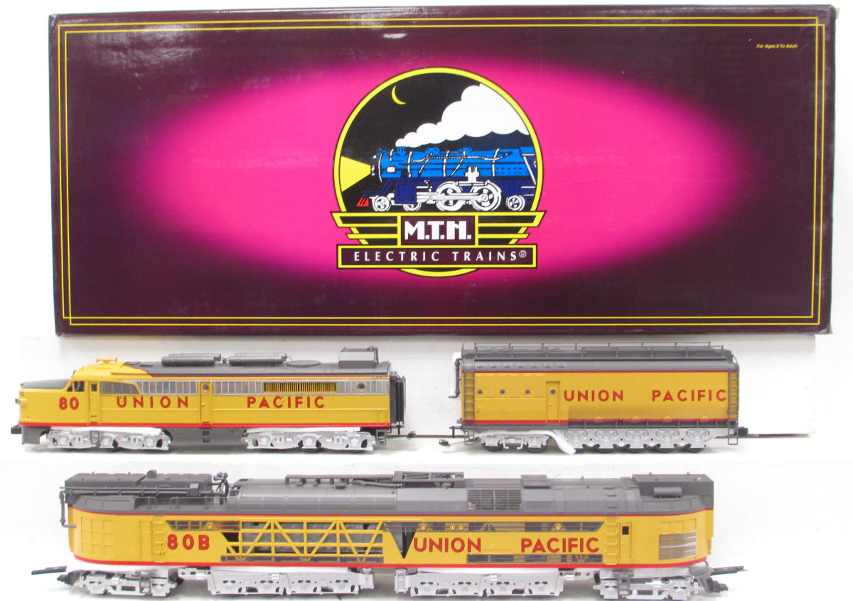 MTH 20-2214-1 O Gauge Union Pacific Coal Turbine Engine Set #80 w/ PS.1 LN/Box