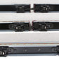 Weaver O Gauge Erie Lackawanna Aluminum 5-Car Passenger Set - 3 Rail LN/Box