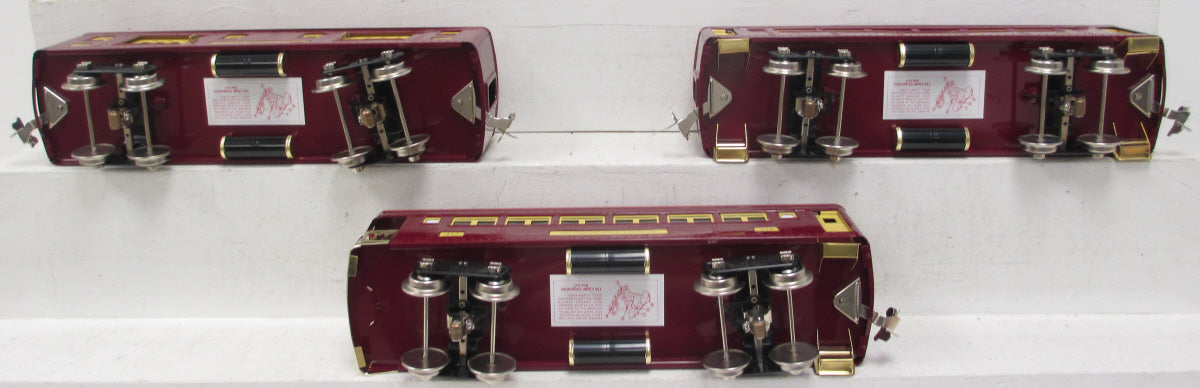 MTH 11-40037 Standard Gauge 309 Series Passenger Car Set (Set of 3) MT/Box
