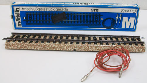 Marklin 5111 HO Scale M Track Straight Track Feeder Section