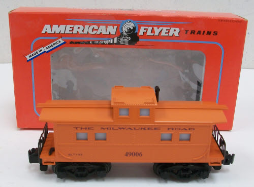 American Flyer 6-49006 S Scale Milwaukee Road Caboose LN/Box