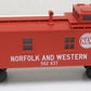 MTH 30-7704 O Gauge Norfolk & Western Caboose #562637 LN/Box