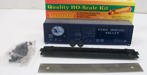 Roundhouse 3644 HO Scale Pend Oreille Valley 50' FMC DD Boxcar # 35030 Kit