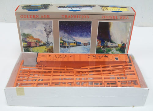 Walthers 932-5905 HO 53' D&RGW Thrall Smooth Sides Gondola Kit #56129
