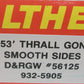 Walthers 932-5905 HO 53' D&RGW Thrall Smooth Sides Gondola Kit #56129