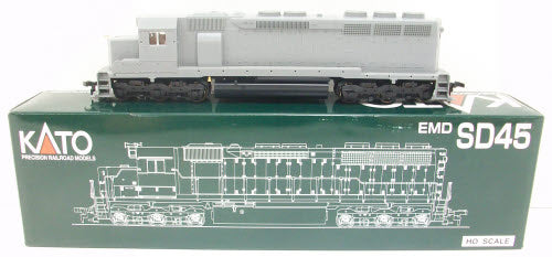 Kato 37-1700 HO Undecorated SD-45 Diesel Loco. LN/Box