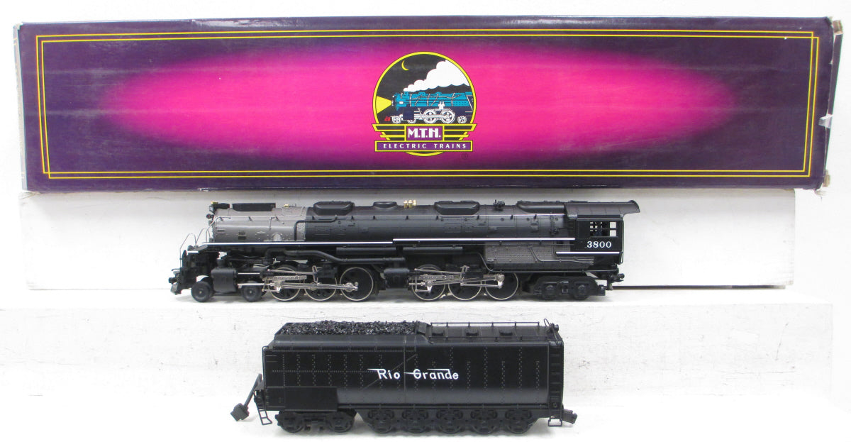 MTH 20-3003-1 DRGW 4-6-6-4 Challenger Steam Engine & Tender #3800 w/ PS1 EX/Box
