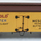 Atlas 8056-1 O Gauge 36' W&W New Jersey Wood Reefer Car (3 Rail) NIB