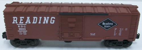 Lionel 6-9223 O Gauge Reading Operating Boxcar LN/Box