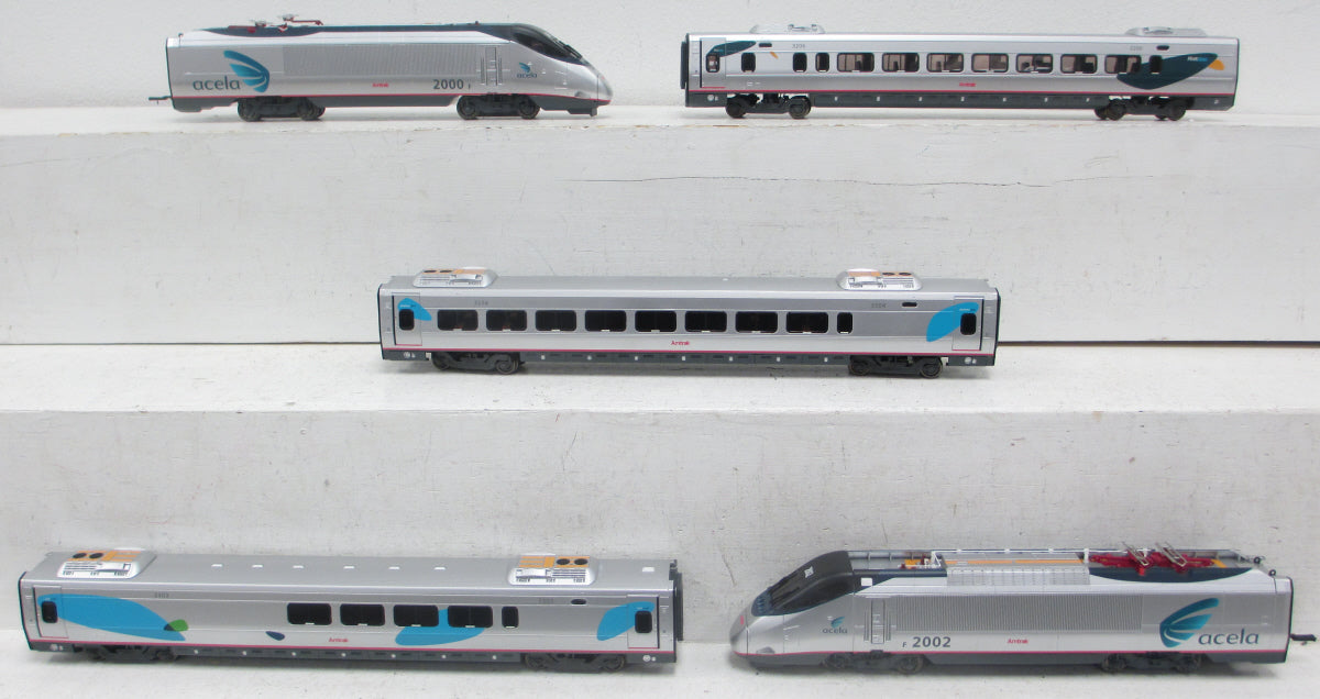 Bachmann 01204 HO Amtrak Acela Express High-Speed HO Gauge Electric Train Set LN/Box