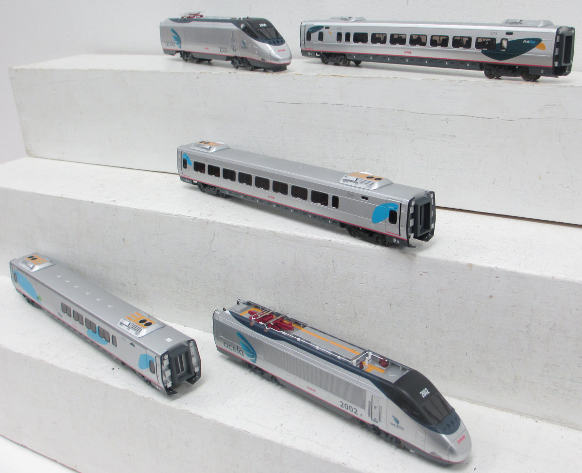 Bachmann 01204 HO Amtrak Acela Express High-Speed HO Gauge Electric Train Set LN/Box