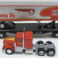 Lionel 6-52523 O Gauge LOTS 2008 Santa Fe Warbonnet Flatcar w/Trailer & Tractor LN/Box