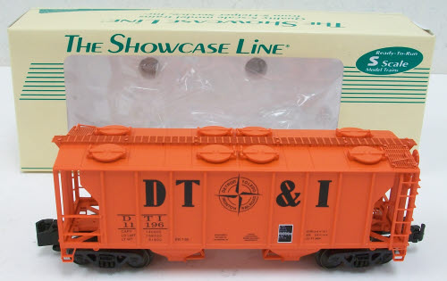 S-Helper Service 00041-9 S Scale DT&I PS-2 Roller Bearing 2-Bay Hopper #11196 LN/Box