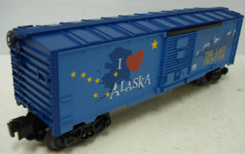 Lionel 6-29935 O Gauge I Love Alaska Box Car NIB