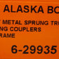 Lionel 6-29935 O Gauge I Love Alaska Box Car NIB