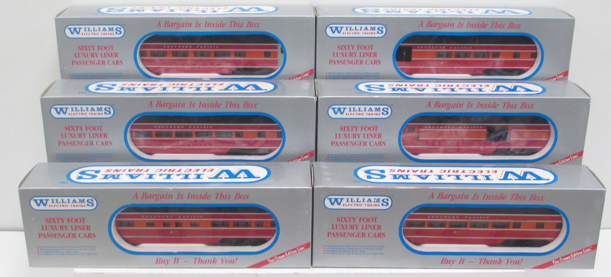Williams LL611 Streamlined Southern Pacific Passenger Set LN/Box