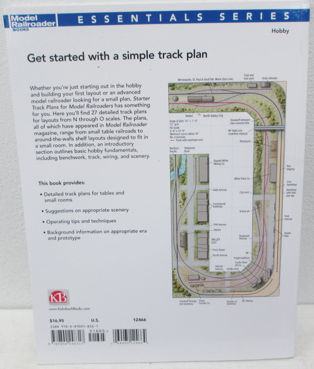 Kalmbach 12466 Starter Track Plans