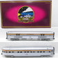 MTH 20-3350B Chesapeake & Ohio 70' Baggage/Observation Passenger Set (Set of 2) LN/Box
