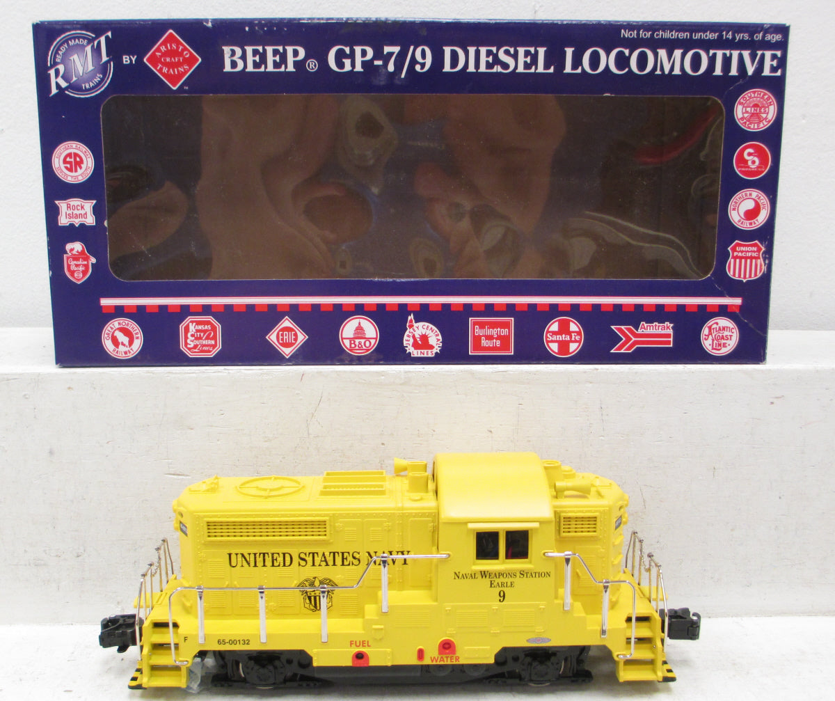 RMT 92453-3 O US Navy Earle,NJ BEEP GP7 Diesel Locomotive #9