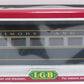 LGB 35570 Baltimore & Ohio Illuminated Passenger Car - Metal Wheels LN/Box