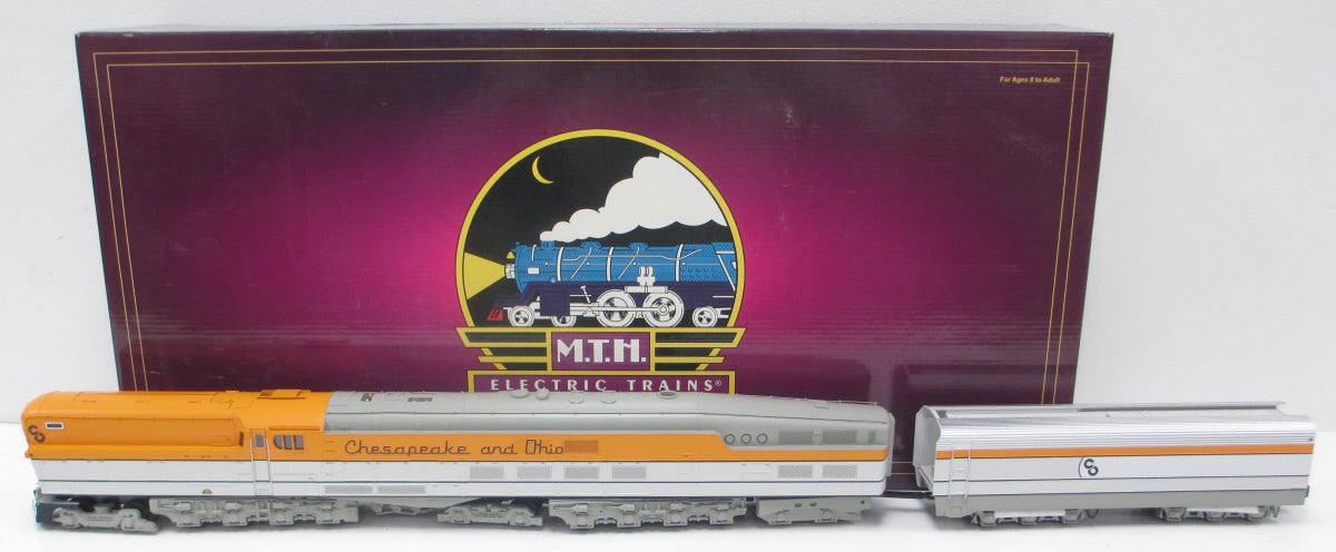 MTH 20-3350-1E C&O M-1 Turbine Electric Locomotive w/Proto-Sound 2.0 # 501 NIB