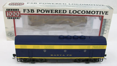 Proto 1000 23961 HO Scale Santa Fe F3B Powered Diesel Locomotive #201B LN/Box