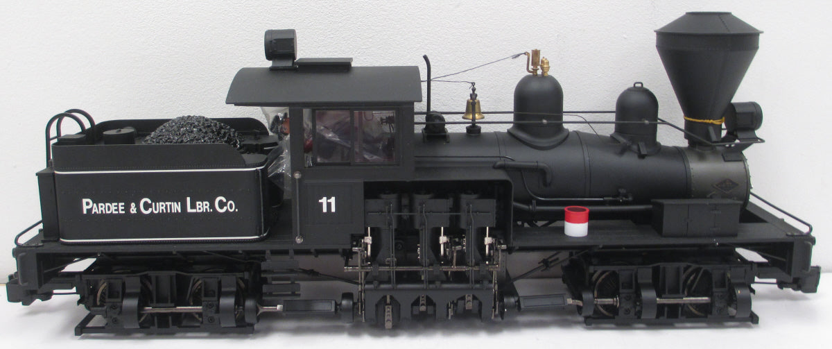 Bachmann 81196 G Pardee & Curtin Lumber Co. 2-Truck Shay Steam Locomotive #11 NIB