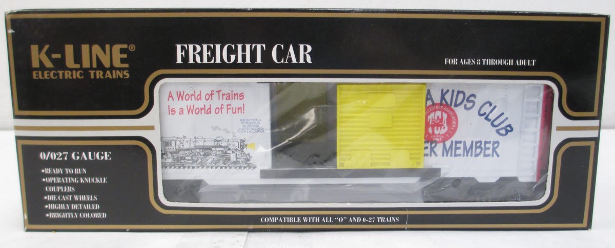 K-Line k641-9025 O Gauge TCA Charter Membership Kids' Club Car LN/Box