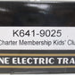 K-Line k641-9025 O Gauge TCA Charter Membership Kids' Club Car LN/Box