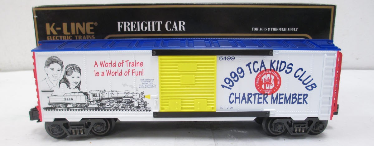 K-Line k641-9025 O Gauge TCA Charter Membership Kids' Club Car LN/Box