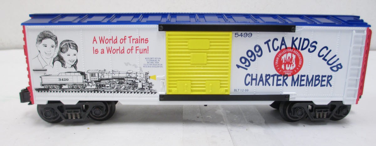 K-Line k641-9025 O Gauge TCA Charter Membership Kids' Club Car LN/Box