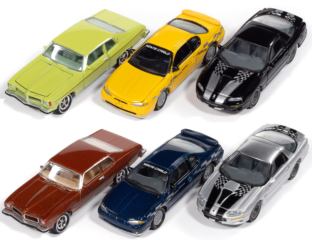 Johnny Lightning JLCT020-CASE 1:64 Collectors Tin 2025 Release 3 (Set of 6)