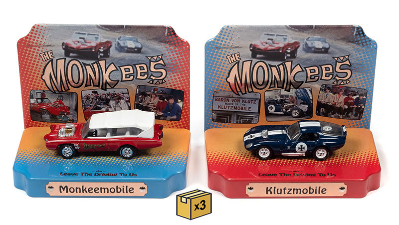 Johnny Lightning JLDR018-CASE 1:64 Silver Screen Dioramas 2023 Rel. 1 (Set of 6)