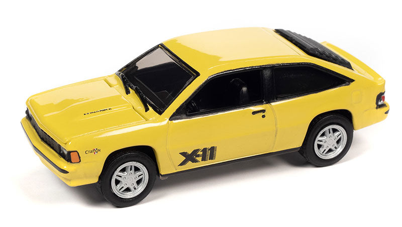 Johnny Lightning JLSP280-B-Case 1:64 Bright Yellow 1981 Chevy Citation X-11 Car