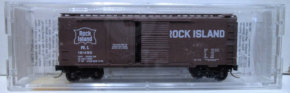 Micro-Trains 02200060 N Rock Island 40' Plug & Sliding Door Boxcar #161495