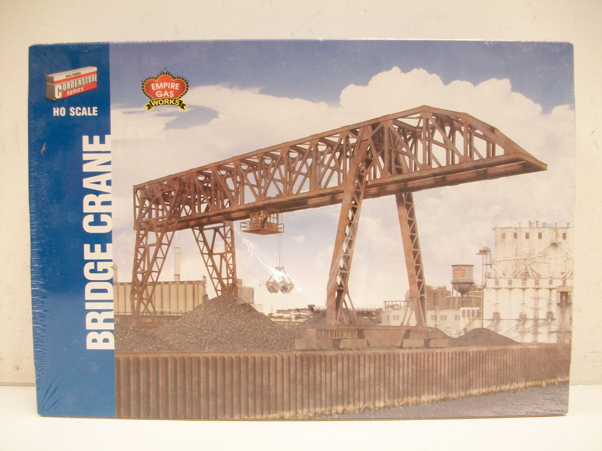 Walthers 933-2906 HO Cornerstone Series Bridge Crane Building Kit MT/Box
