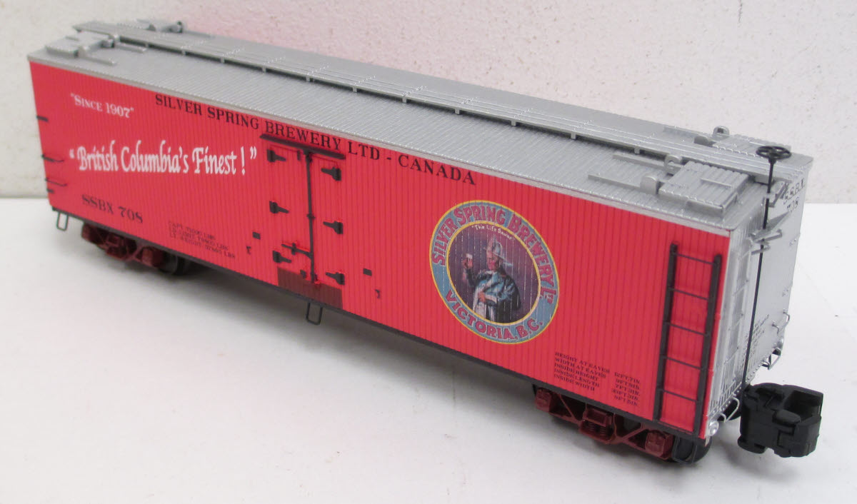 S-Helper 01954 S Gauge Silver Springs Reefer Car #708 LN/Box