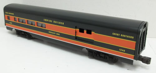Lionel 6-19117 O Great Northern "Crossley Lake" Aluminum Combine Car #1240 LN/Box