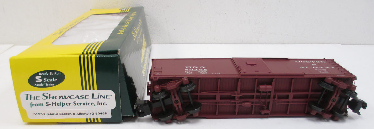 S-Helper 01959 Boston & Albany Boxcar #50468 EX/Box