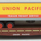 S-Helper 00184 O Gauge Union Pacific Flatcar With Union Pacific Trailer #15321 EX/Box