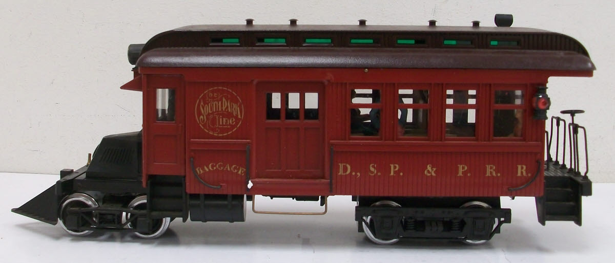 Delton 2264-R G Scale DSP&PRR Mack Rail Bus NIB