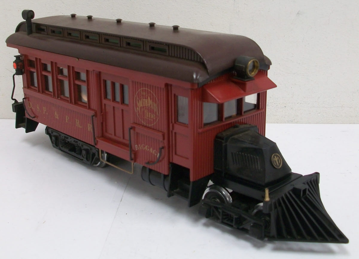 Delton 2264-R G Scale DSP&PRR Mack Rail Bus NIB