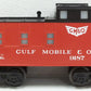 Lionel 6-9187 O Gulf, Mobile and Ohio Lighted Caboose LN/Box