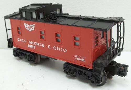 Lionel 6-9187 O Gulf, Mobile and Ohio Lighted Caboose LN/Box