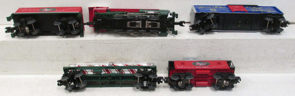 Lionel 6-30164 Santa's Flyer Christmas O Gauge Steam Train Set MT/Box