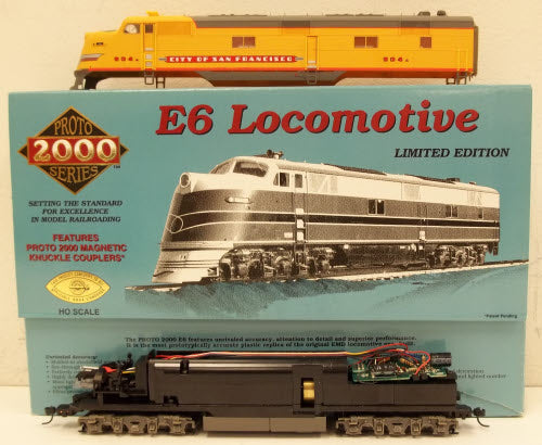 Proto 2000 23196 HO Union Pacific E-6 Diesel Locomotive w/Mars Light #904A LN/Box
